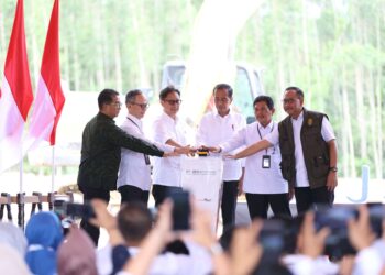 Jokowi Resmikan Groundbreaking Pembangunan Kantor BPJS di IKN