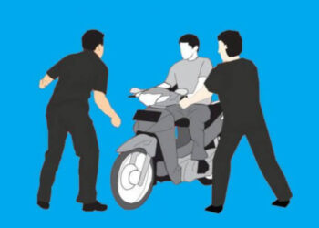 Motor Dirampas 6 OTK Ketika Pulang dari Gereja, Korban Hanya Bisa Pasrah