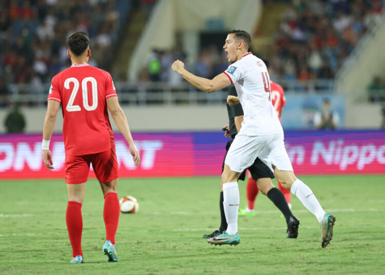 Timnas Indonesia Raih Poin Penuh Lawan Vietnam