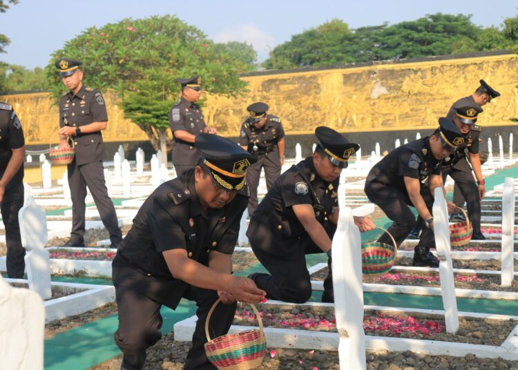 Lapas Pemuda Madiun Gelar Ziarah dan Tabur Bunga Peringati HBP Ke-60