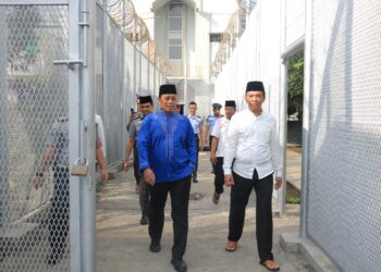 Siap Sambut Idul Fitri, Kadivpas Jatim Monitoring  Lapas Pemuda Madiun