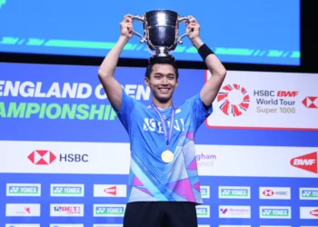 Jonatan Christie Raih Gelar Juara Tunggal Putra BAC 2024 Usai Tumbangkan Wakil Tuan Rumah