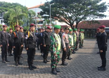 Peringati Hari Bhakti Pemasyarakatan ke-60, Lapas Pemuda Madiun Gelar Apel Gabungan