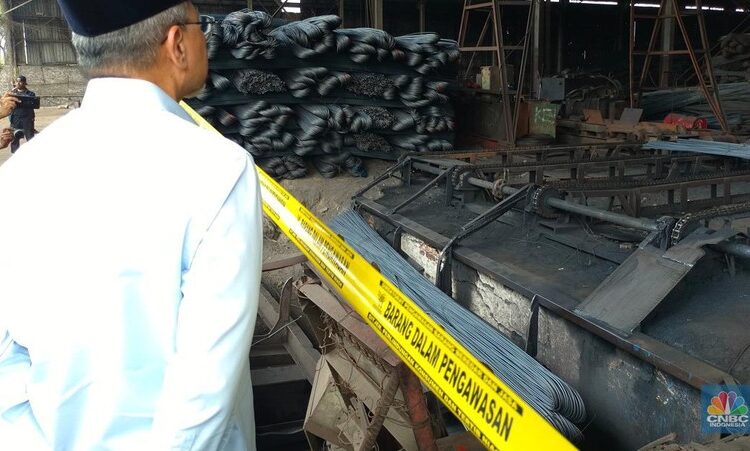 Menteri Perdagangan Ungkap 40 Pabrik Produksi Baja Ilegal di Tanah Air, Baru 3 Disegel