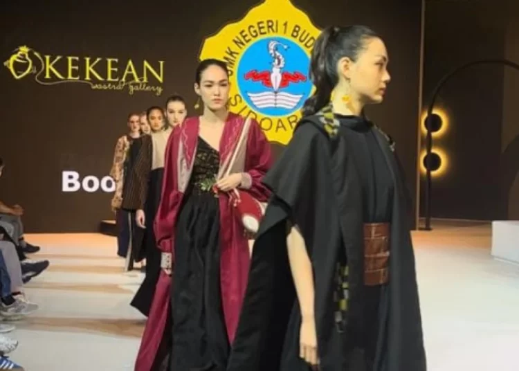 SMKN 1 Buduran Sidoarjo Gelar Pameran Fashion Internasional