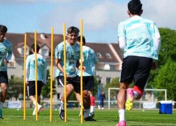 Perkuat Lini Bertahan Garuda Muda, Dewangga Gabung Latihan di Paris