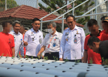 Gandeng PT INKA, Lapas Pemuda Madiun Gelar Pelatihan  Bidang Hidroponik bagi WBP