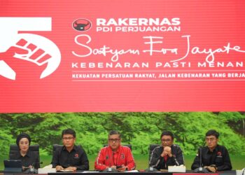 Rakernas V PDIP Dimulai Hari Ini, Megawati dan Puan Maharani Berikan Pidato Penting