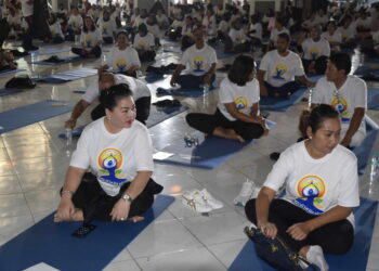 Gelaran Peringatan Hari Yoga yang ke 10 Dihadiri Langsung Oleh Permaisuri Karaton Surakarta