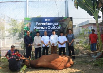 Lapas Pemuda Madiun Bagikan 5 Sapi dan 16 Kambing di Hari Raya Idul Adha