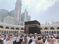 Kepadatan Masjidil Haram Memuncak Jelang Penutupan Kedatangan Jemaah Haji