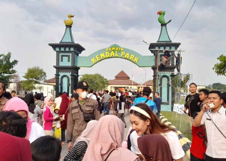 Fasilitasi Hiburan Gratis, Rumdin Bupati Kendal Disulap Jadi Kendal Park