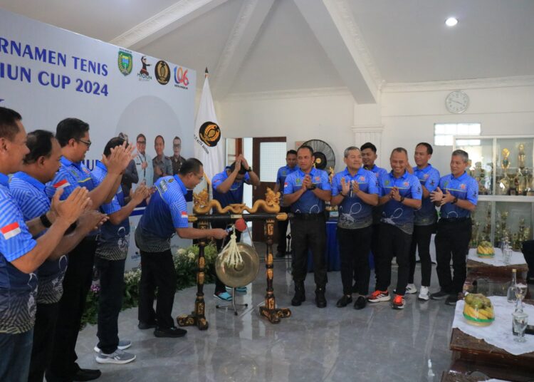 Ardian Nova Christiawan Dukung Turnamen Tenis Walikota Madiun Cup 2024