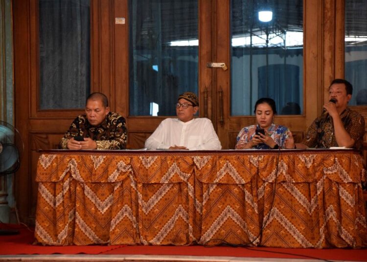 Jelang Kirab Pusaka 1 Suro, Karaton Surakarta Gelar Rapat Koordinasi