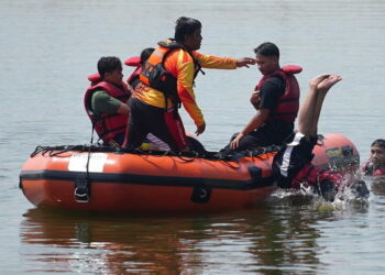 BPBD Kota Madiun Adakan Latihan Tanggap Bencana Banjir