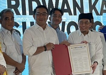 12 Partai Resmi Usung Ridwan Kamil-Suswono di Pilgub Jakarta