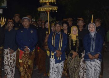 Dukung Pelestarian Budaya Lokal, PKHN Madiun Hadiri Bersih Desa Nglambangan