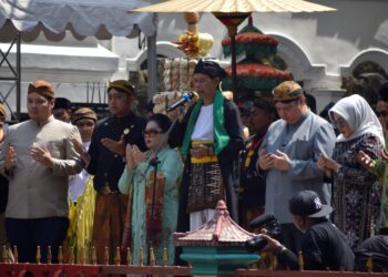 Airlangga Hartarto Hadiri Perayaan Ya Qowiyyu di Klaten