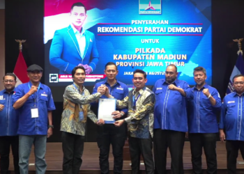 Demokrat Usung Ahmad Dawami dan Sandhika Ratna untuk Pilkada Kabupaten Madiun