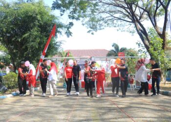 Sambut HUT RI dan Hari Pengayoman, Lapas Pemuda Madiun Gelar Lomba Olahraga Tradisional