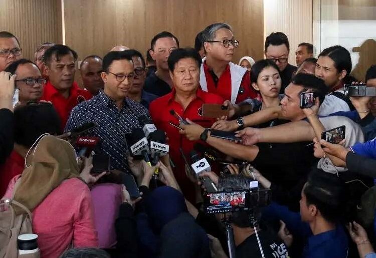 Anies Baswedan Kunjungi DPD PDIP Jakarta, Masinton: Bahas Persiapan Pilkada 2024