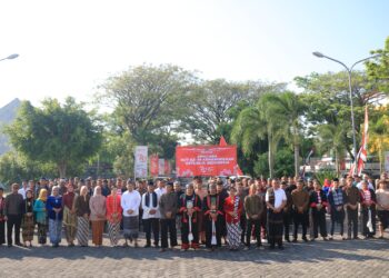 Peringati HUT RI ke-79, Lapas Pemuda Madiun Gelar Upacara