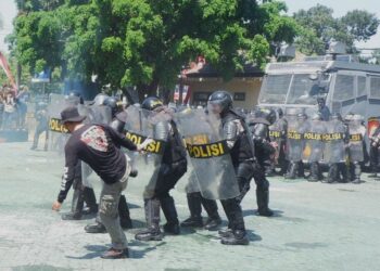 Amankan Pilkada Magetan, Polres Magetan Gelar Deklarasi Damai dan Sispamkota