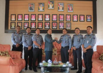 Tingkatkan Harmonisasi APH, Kalapas Pemuda Madiun Kunjungi Pengadilan Negeri Kota Madiun