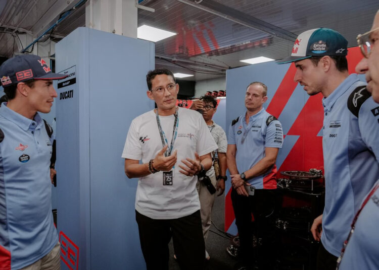 Tiket MotoGP Mandalika Terjual 80 Persen, Sandiaga Uno Berharap Cuaca Mendukung