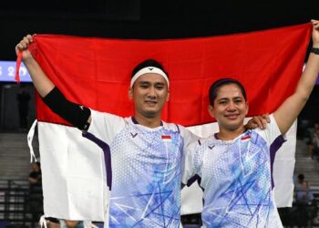 Leani/Hikmat Persembahkan Emas Pertama Indonesia