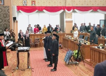 Pimpinan Baru DPRD Kota Madiun Periode 2024-2029 Resmi Dilantik