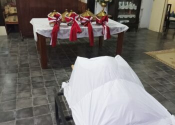 Mahesa Lawung, Tradisi Tanam Kepala Kerbau di Krendowahono