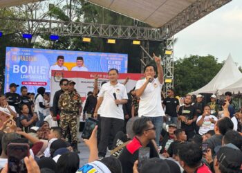 Pasangan Bonie-Bagus Gaungkan Program Pro-Rakyat di Kampanye Terbuka