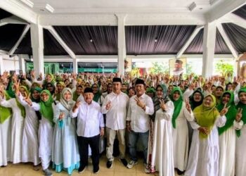 Menjelang Pilkada Kabupaten Madiun, Paslon Harmonis Dapat Dukungan Ribuan Muslimat