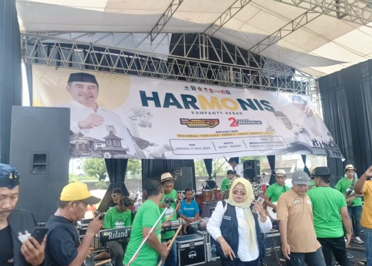 Paslon HARMONIS Guncang Pilangkenceng: Ribuan Pendukung Bersatu untuk Perubahan