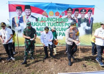 Polri dan Pemkab Madiun Bersinergi Wujudkan Ketahanan Pangan Lewat Penanaman Jagung