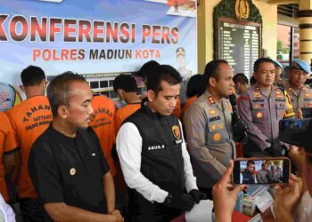 Polres Madiun Kota Berhasil Ungkap Kasus Judi Online dan TPPO, Wujudkan 100 Hari Asta Cita Presiden