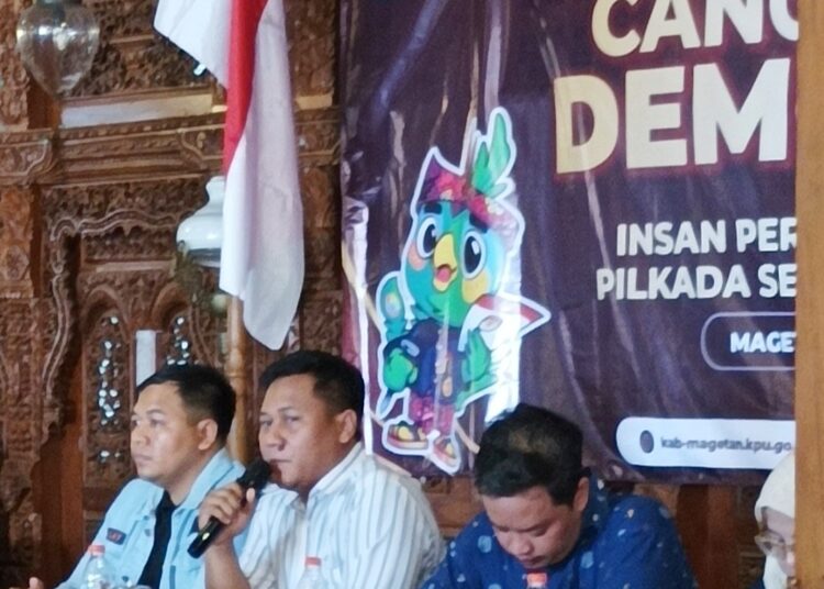 Sukseskan Pilkada 2024, KPU Magetan Adakan Cangkrukan Demokrasi