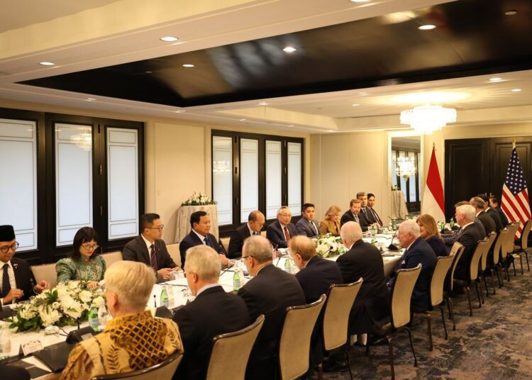 Prabowo Subianto Bertemu USINDO, Dorong Investasi AS di Indonesia