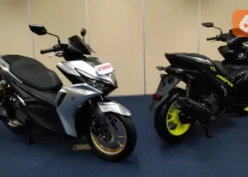 Aerox 155 Facelift Siap Mengaspal