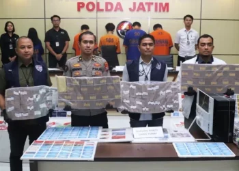 Omset Ratusan Milyar, Sindikat Ini Beroperasi di Jawa Timur