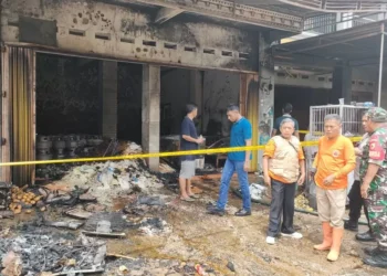 Berawal Dari Ledakan, Pangkalan LPG di Pacitan Ludes Terbakar