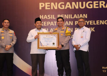 Polres Madiun Raih Penghargaan Ombudsman RI atas Pelayanan Publik Berkualitas