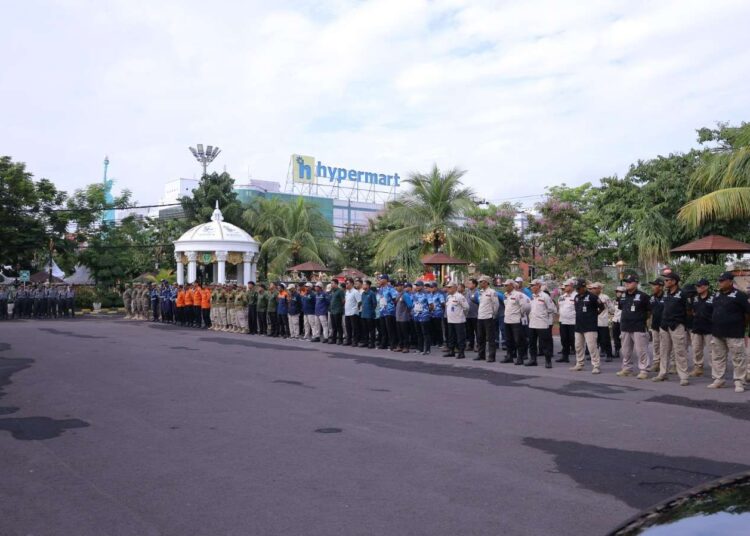 Pastikan Kondusif, Pemkot Madiun Gelar Apel Siaga Pengamanan Tahun Baru 2025