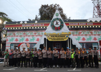 Kapolres Madiun Kota dan Tim Propam Polri Pastikan Ops Lilin Semeru 2024 Berjalan Kondusif