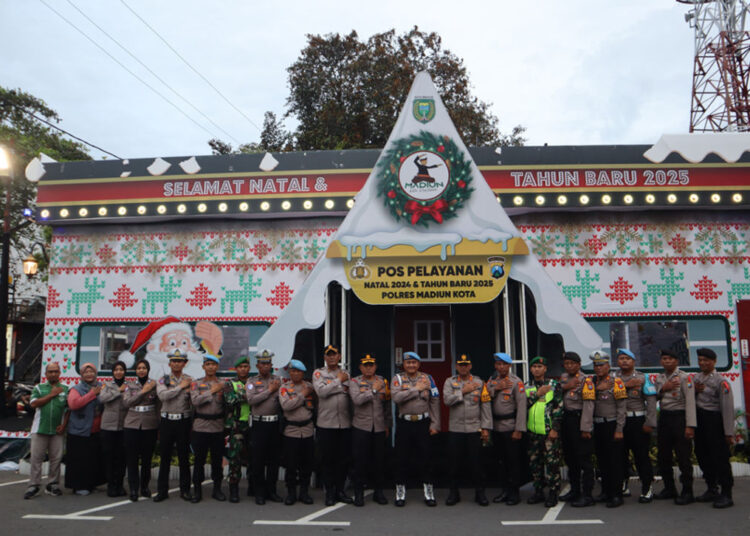 Kapolres Madiun Kota dan Tim Propam Polri Pastikan Ops Lilin Semeru 2024 Berjalan Kondusif