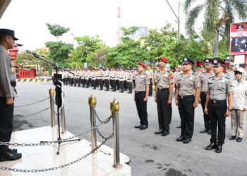 76 Personel Polres Madiun Kota Naik Pangkat: Penghargaan atas Loyalitas dan Kinerja