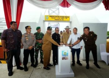 Pemkot Madiun Resmikan Jembatan Gantung Patihan