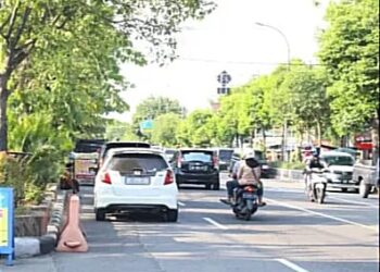 Kemacetan di Depan RS Widodo Ngawi Makin Parah