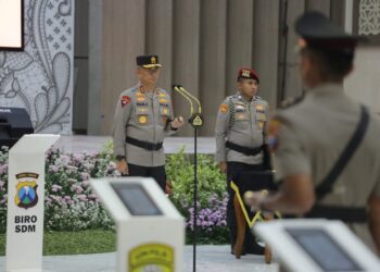 Kapolda Jatim Pimpin Sertijab 23 Pejabat Utama dan Kapolres Jajaran